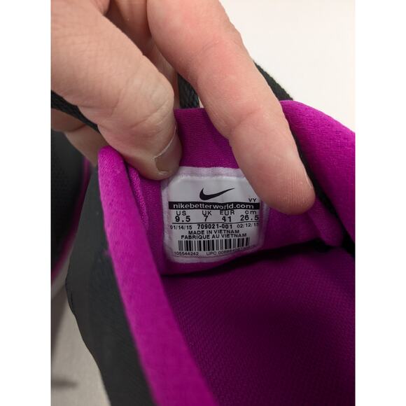 Nike Women's Flex 2015 Run Sneakers - Fuchsia/Anthracite - Picture 6 of 6